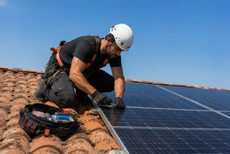 Maintenance et monitoring de panneaux solaires à Vieux-Vy-sur-Couesnon