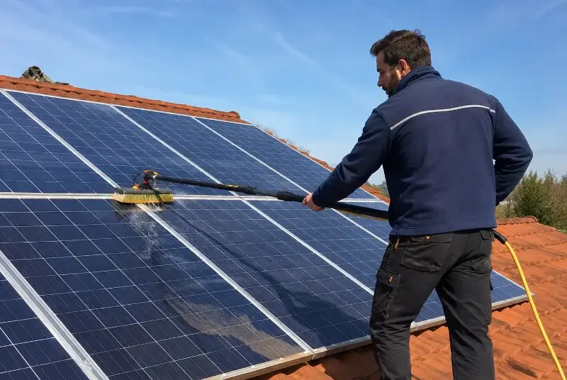 Nettoyage et entretien de panneaux solaires à Vieux-Vy-sur-Couesnon
